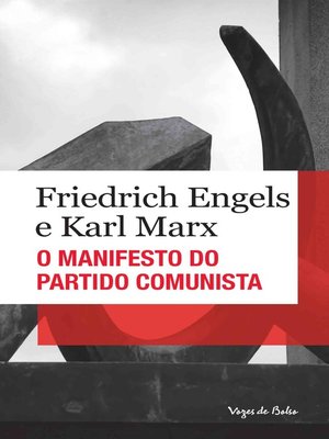 cover image of O manifesto do partido comunista